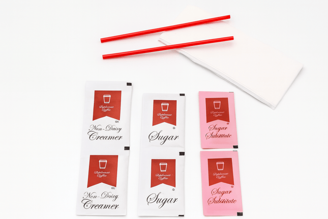 Regular Coffee Condiment Kit - 200 / CASE