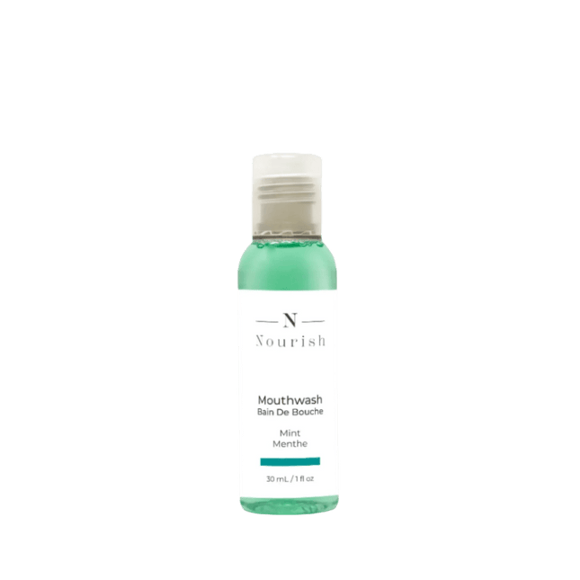 Nourish Mint Mouthwash – 0.75 oz / 22 ml - 200 / CASE