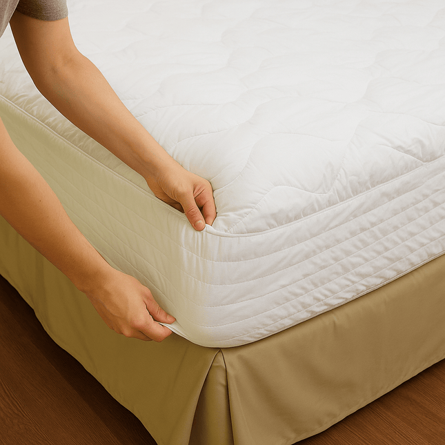 Oxford Waterproof Queen Size Mattress Pad-60"x80"x15"-1 / EACH
