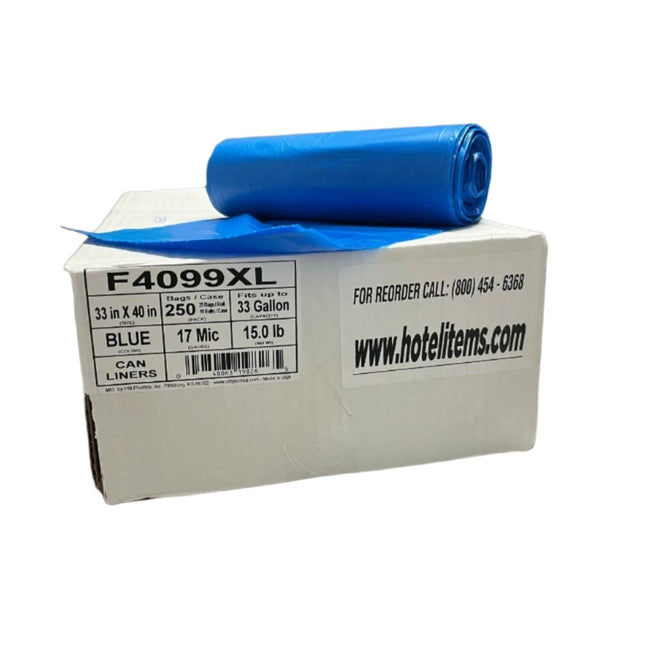 Can Liner 33" x 40"-17 MIC- 250 / CASE