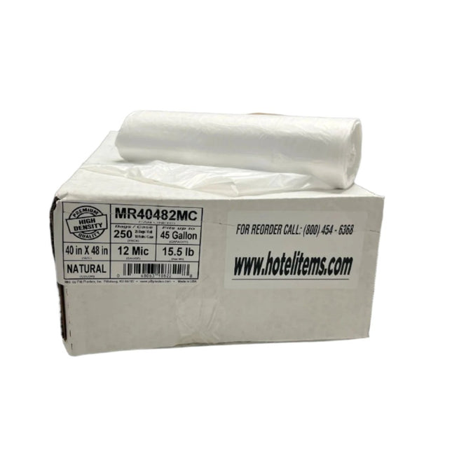 Can Liner 40" x 48"-12 MIC - 250 / CASE