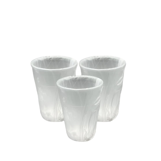 Individually Wrapped Plastic Cups-9 oz.-1000 / CASE