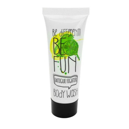 Be Different Bath Gel - 0.85 oz in playful packaging, enriched with herbal blends for a refreshing cleanse.