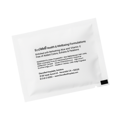 Standard Makeup Remover Wipe–7.87"x 5.62"-500/CASE