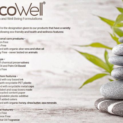 Refresh your shower routine with Terra Pure Green Tea Body Wash – 1.2 oz, enriched with aloe vera and olive oil.