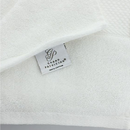 Grand Patrician Towels 30" x 56" showcase premium softness and quality, perfect for elevating any hospitality experience.