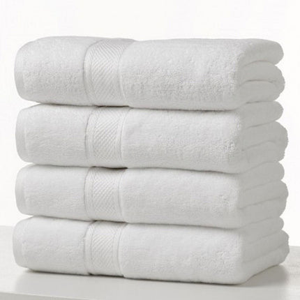 Soft and durable Grand Patrician Towels 30" x 56" elevate your hospitality experience with elegant design.