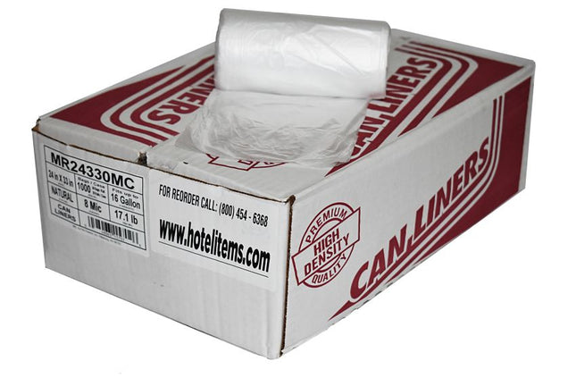 Can Liner 24" x 33"-8 MIC- 1000 / CASE