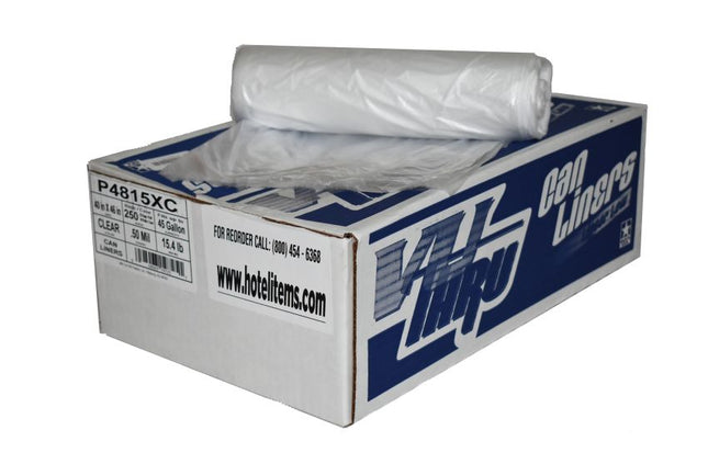 Can Liner 40" x 46"-.5 MIL- 250 / CASE