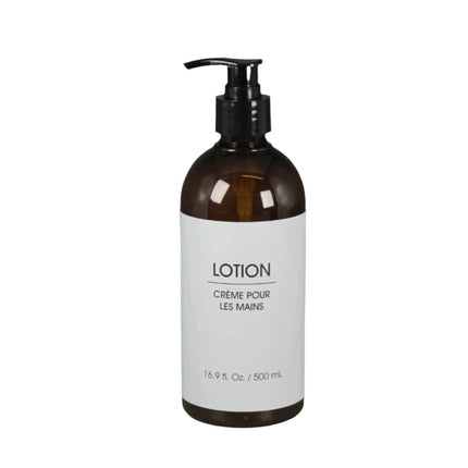 Refillable Body Lotion Pump Bottle - 16.9 oz / 500 ml - 10 / CASE