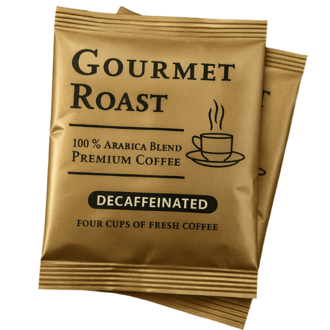 Gourmet Roast - Decaf Coffee - 4 Cup - 200 / CASE