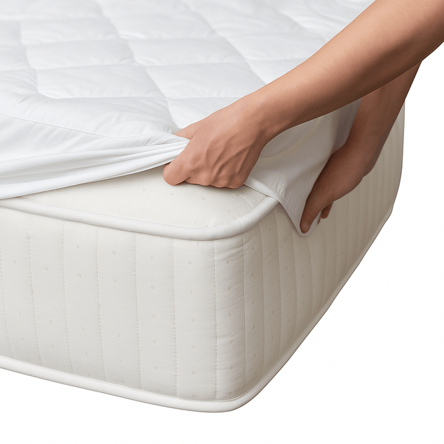 Pinnacle Premium Twin Size Reversible Mattress Pad-39"x75"x12"-50/50 Blend-1 / EACH