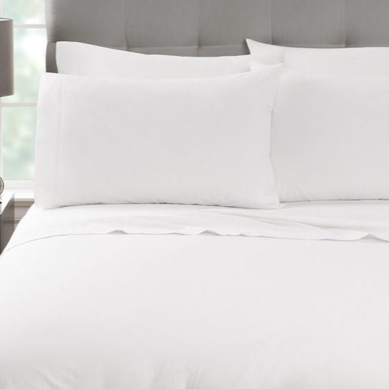 Millennium T-250 (Fresh White) Twin Duvet Cover 70"x94"-60/40 Cotton Rich Blend-1/EACH