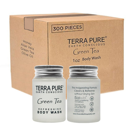 Terra Pure Green Tea Body Wash – 1 oz / 29.5 ml - 300 / CASE