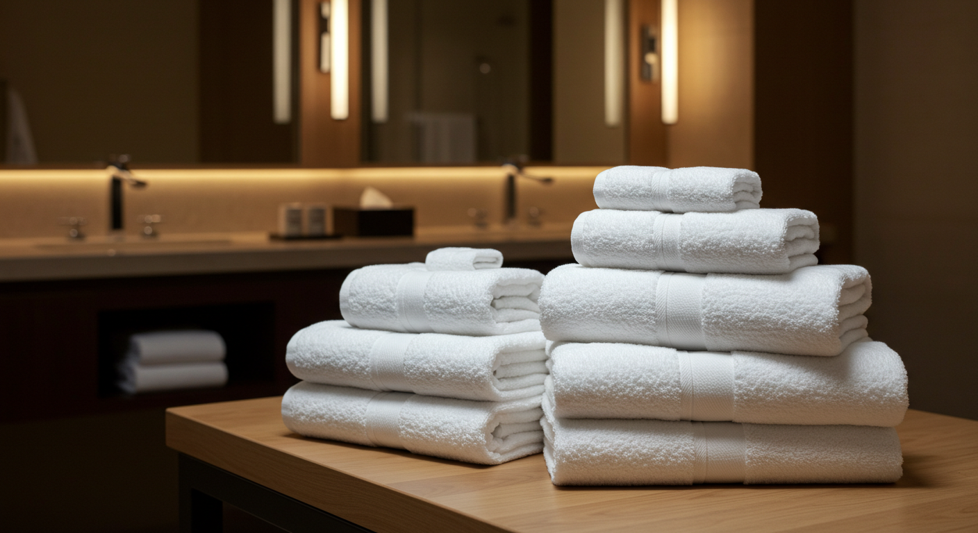 hotel towels in bulk