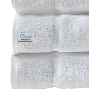 beautiful white hotel bath towel 100% cotton