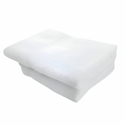 Soft and durable, the Oxford Gold Dobby Bath Towel- 27" x 50" is perfect for luxury hospitality needs.