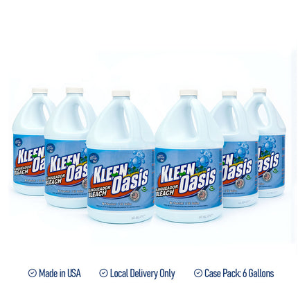Oasis Cleaning Bleach 3% – 6 Gallon Case