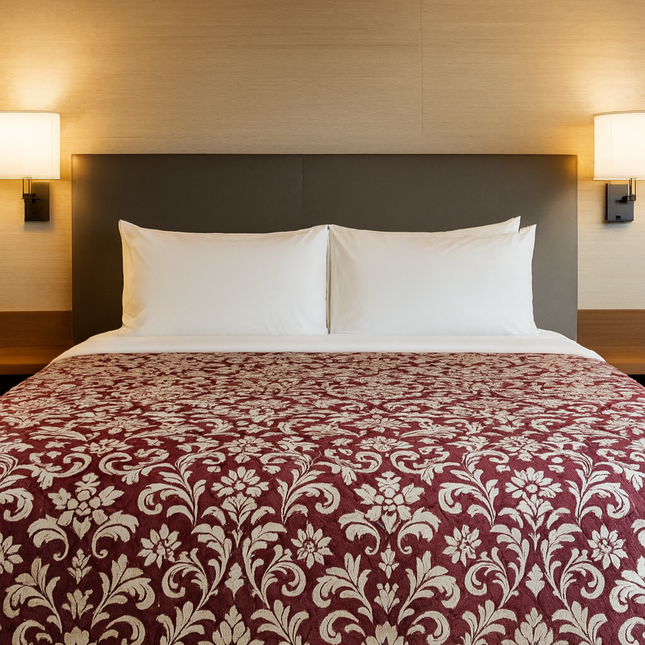 Martex Mainspreads Vienna Chianti King Size Bedspread-120"x118"-5 oz. fill-1 / EACH