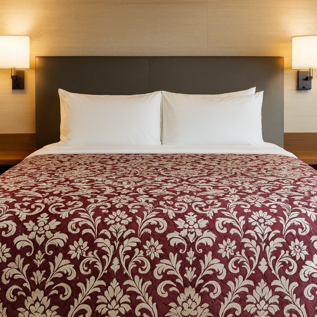 Martex Mainspreads Vienna Chianti Queen Size Bedspread-100"x118"-5 oz. fill-1 / EACH