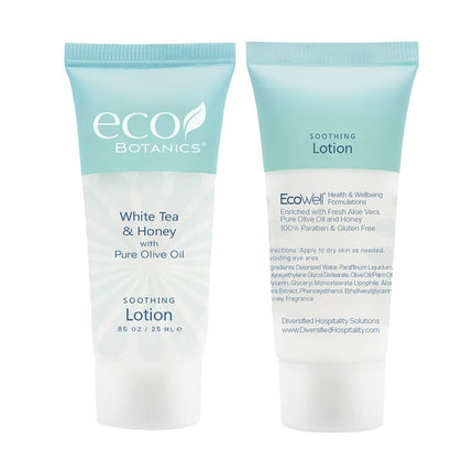 Eco Botanics White Tea & Honey Body Lotion – 0.85 oz / 25 ml-300 / CASE