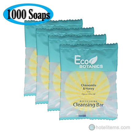 Eco Botanics White Tea & Honey Cleansing Bar – 0.5 oz / 14 g-1000 / CASE