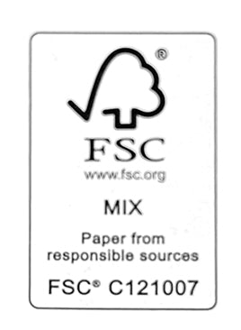 FSC certification label on a white background