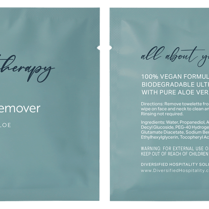 Two skincare product packaging with text on a blue background