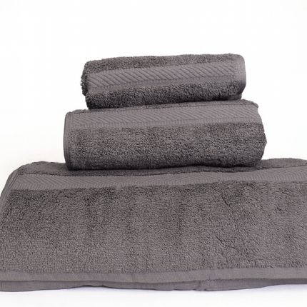 Oxford Imperiale Charcoal Grey Towel Sample Set