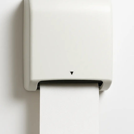 Toallas de papel en rollo, blanqueadas y de bobinado duro, 8" / 800 pies / 6 rollos