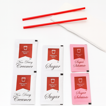 Regular Coffee Condiment Kit - 200 / CASE