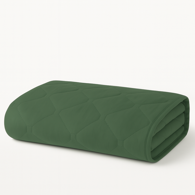 Forest Green Bedspread - Queen