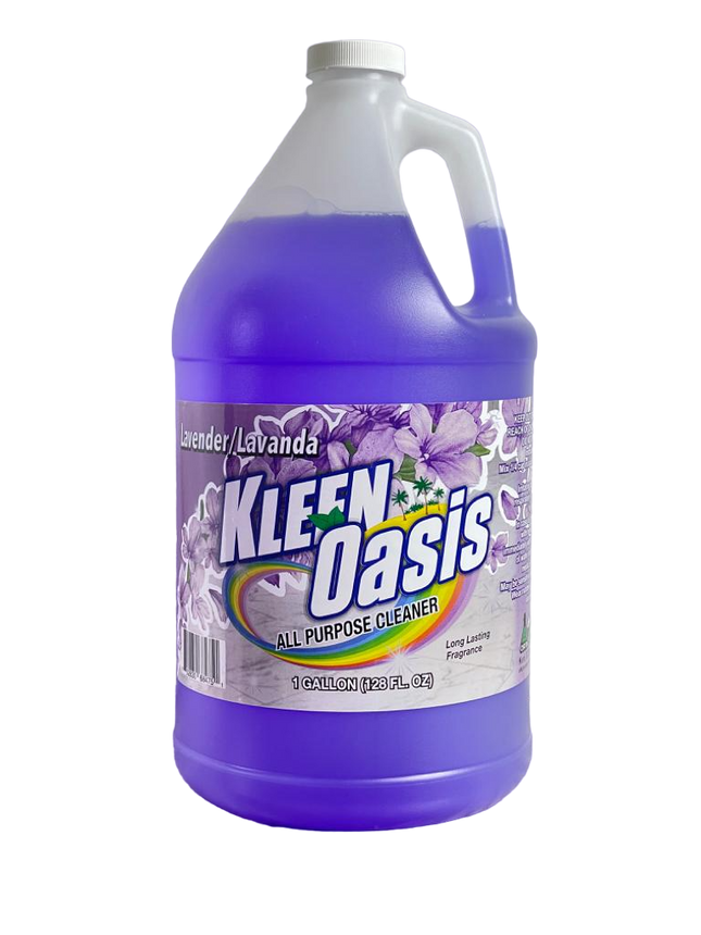 Kleen Oasis Lavender Cleaner - Gallons - 128 oz - 4/CASE