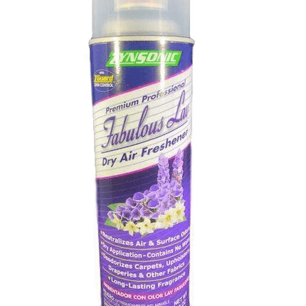 Zynsonic Fabulous Lavender Dry Air Freshner Aeresol 10 oz Can - 12 / CASE