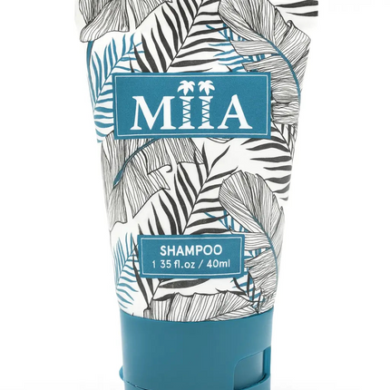 white tube medium blue cap shampoo