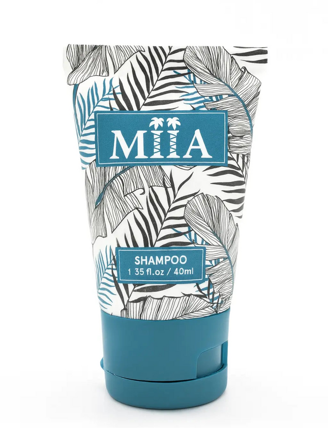 white tube medium blue cap shampoo
