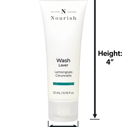 Nourish Spa Bath Gel – 0.75 oz / 22 ml - 200 / CASE