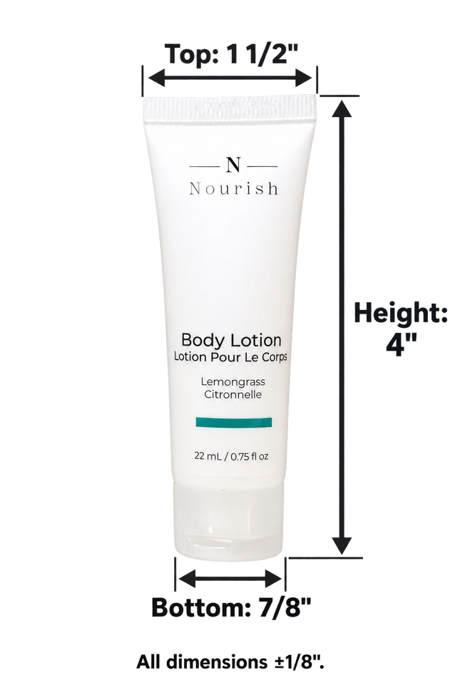 Loción nutritiva para spa – 22 ml / 0,75 oz - 200 unidades / caja
