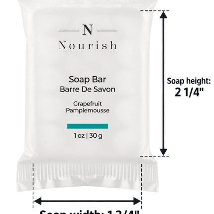 Nourish Spa Soap Bar – 1 oz / 30 g - 320 / CASE