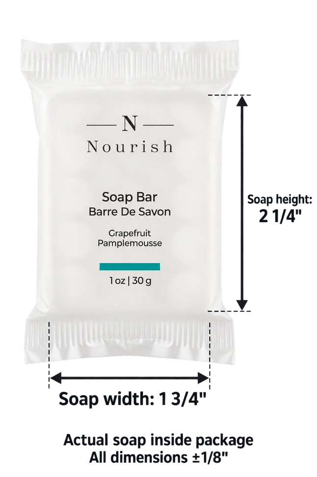 Jabón en barra Nourish Spa – 1 oz / 30 g - 320 / CAJA