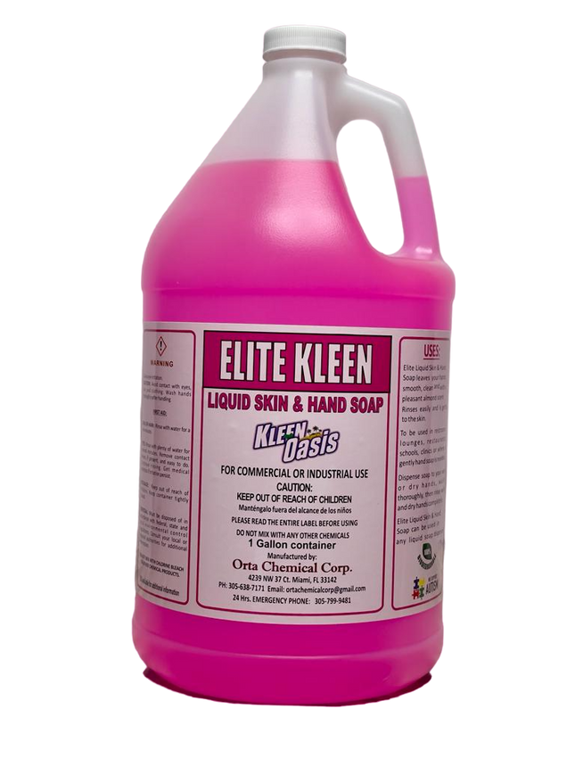 Elite Kleen Pink Hand Soap - Gallons - 128 oz - 4/CASE