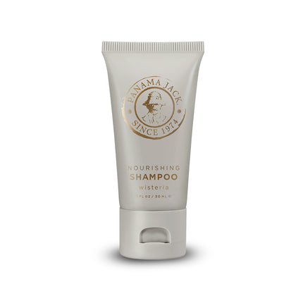 Panama Jack shampoo tube on a white background