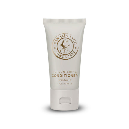 Panama Jack replenishing conditioner tube on a white background