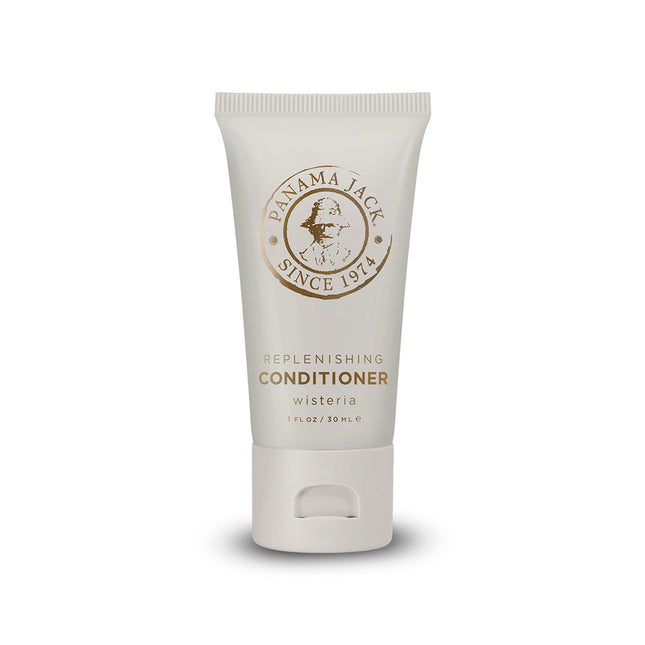 Panama Jack replenishing conditioner tube on a white background