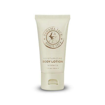 Banana Jack moisturizing body lotion tube on a white background