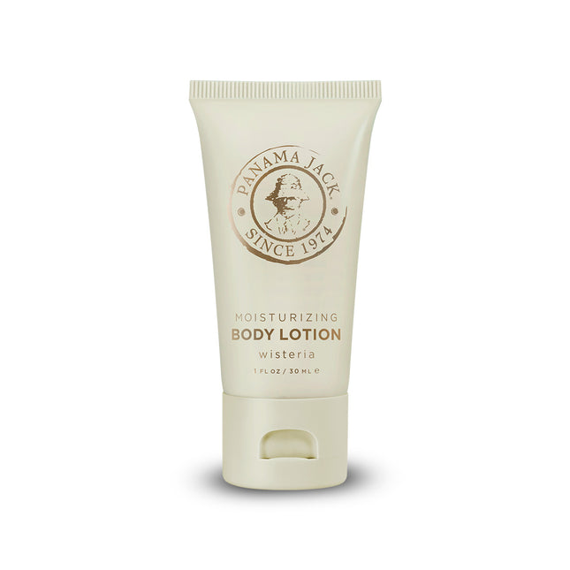Banana Jack moisturizing body lotion tube on a white background