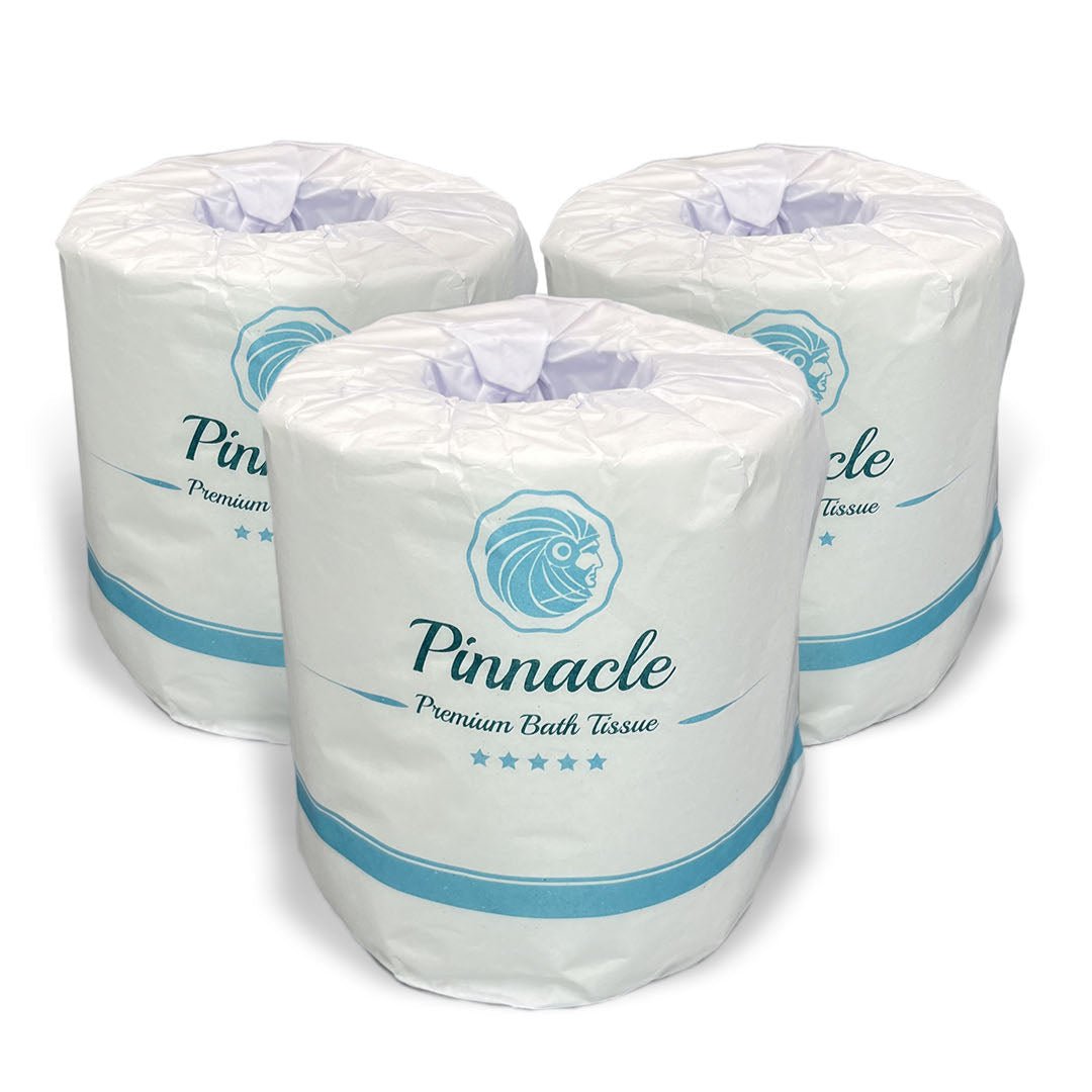 PPC 2-Ply Quilted Embossed Toilet Rolls – Luxury Soft White Tissue, Pack Of 72