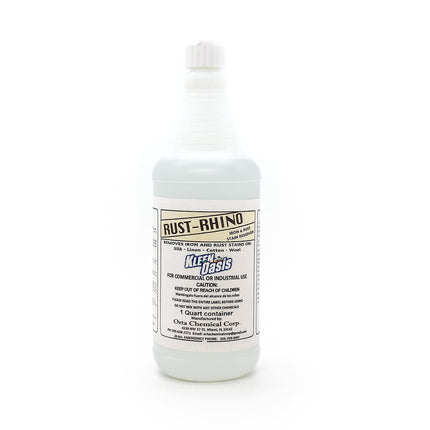 Rust-Rhino bottle, remover of iron and rust stains