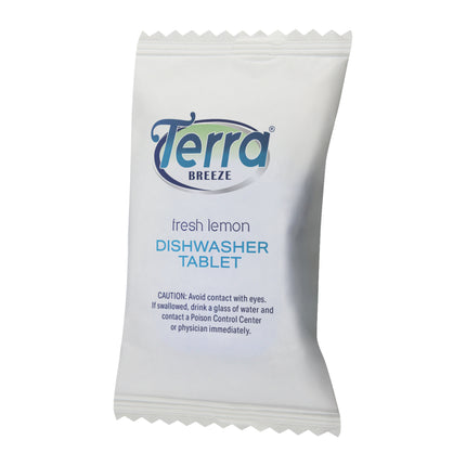 Terra Breeze Dishwasher Detergent Tablet .7 oz. / 20 g-200 / CASE