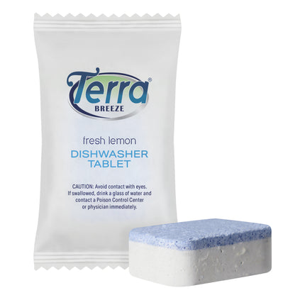 Terra Breeze Dishwasher Detergent Tablet .7 oz. / 20 g-200 / CASE